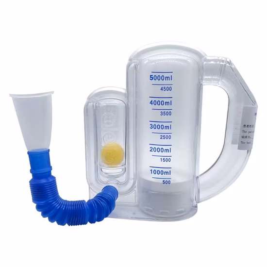 Entrenador respiratorio de ejercicio de respiración de gran volumen con precio bajo
