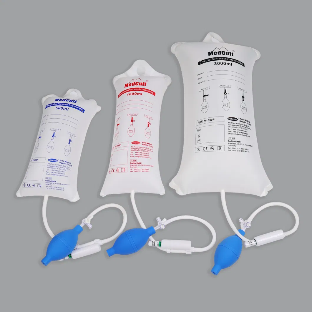 Three Sizes Pressure Infusor Bags with CE Certification