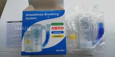 Entrenador respiratorio de ejercicio de respiración de gran volumen con precio bajo