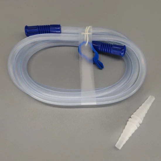 Tubo de conexión de succión de PVC médico sin látex de 180 cm