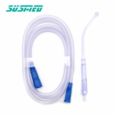 Tubo disponible estéril médico el 1,8m los 2,5m los 6m de la conexión de la succión del PVC