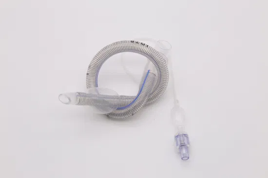 OEM ODM Suministro médico de silicona Tubo endotraqueal desechable Anestesia sin manguito Cánula de traqueotomía traqueal de PVC Certificado CE ISO Cfda Ett 3.0