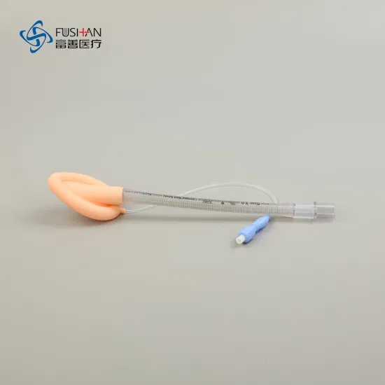 Vías respiratorias reforzadas reutilizables de la máscara laríngea del silicón 100% de Fushan Medical con el CE ISO13485 del puño suave
