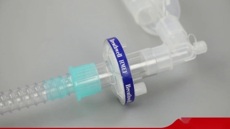 Productos médicos Circuito respiratorio de silicona con dos trampas de agua