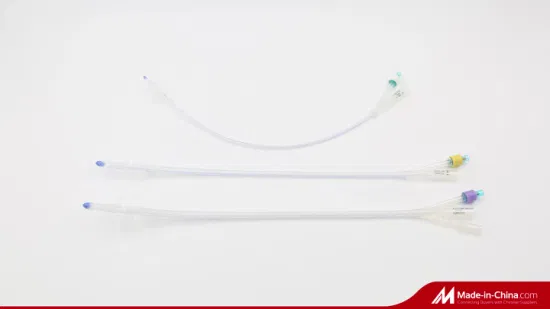 Catéter de Foley de látex de silicona para instrumentos médicos más suave con tamaño pediátrico para adultos