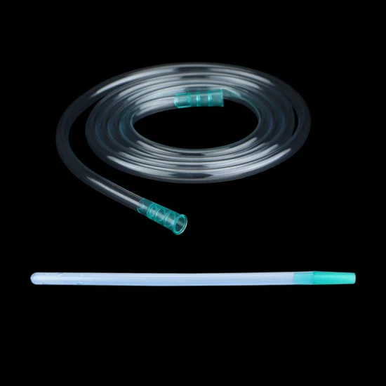 Tubo disponible estéril médico del catéter de la conexión del silicón del tubo el 1.8m de la conexión de la succión del PVC